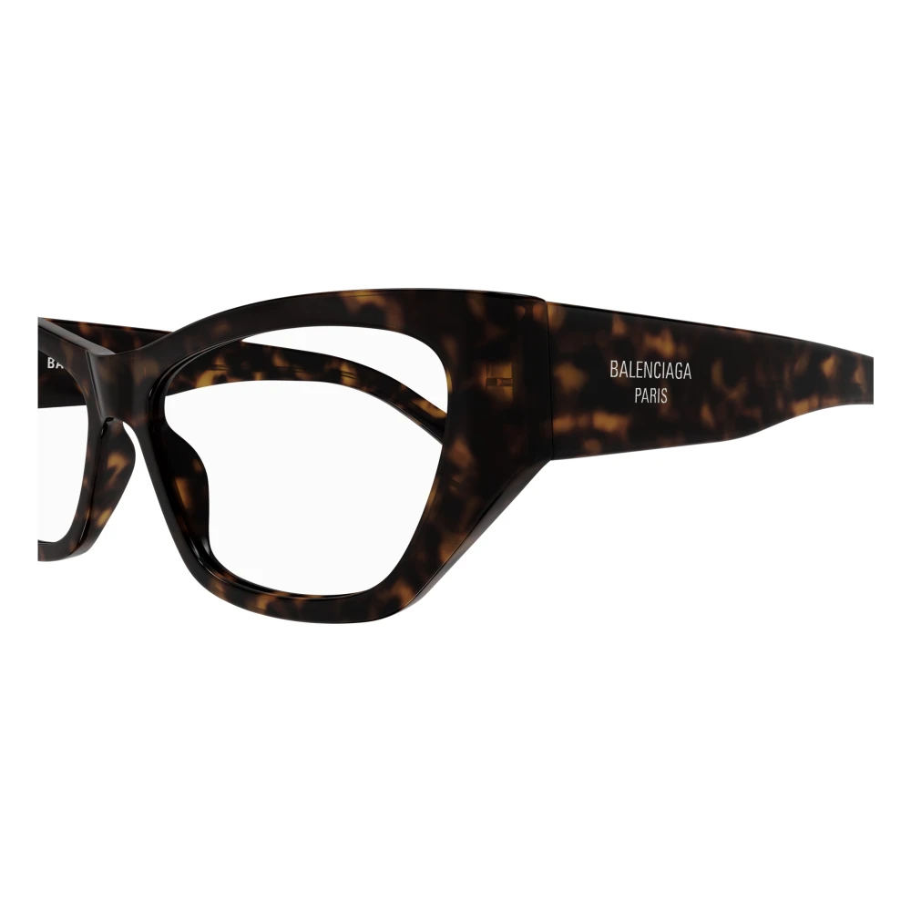 Balenciaga Stijlvolle Bril in Zwart Brown Dames