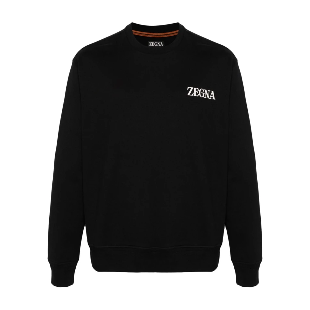Ermenegildo Zegna Sweatshirts Black Heren