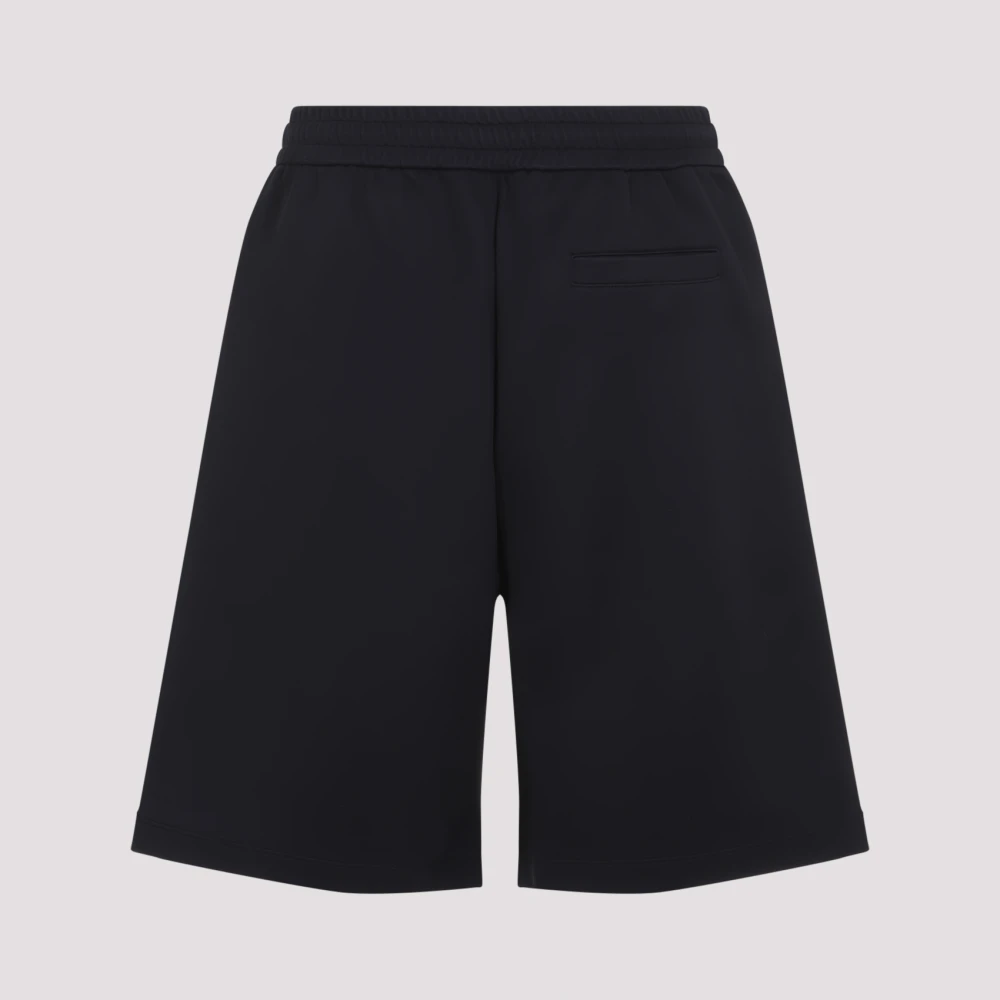 Giorgio Armani Stijlvolle Bermuda Shorts voor zomerdagen Blue Heren