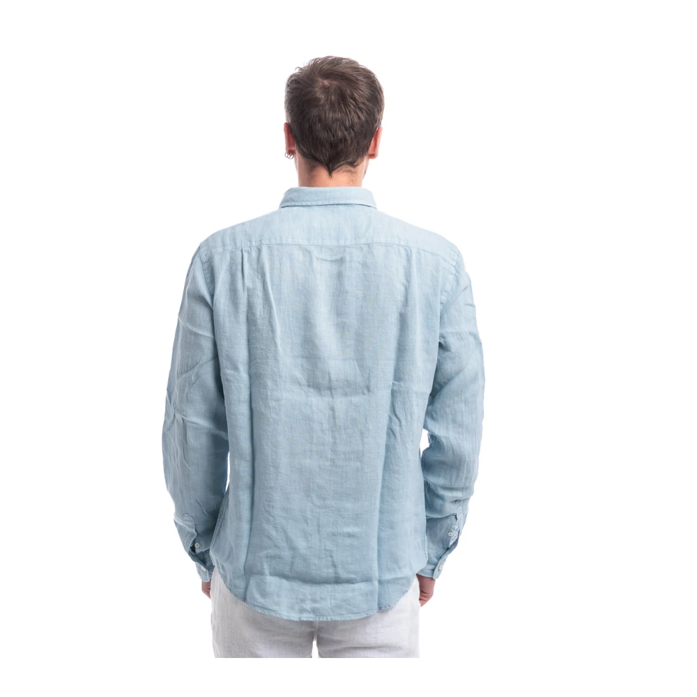 Roy Roger's Riviera Shirt Pierce Blue Heren