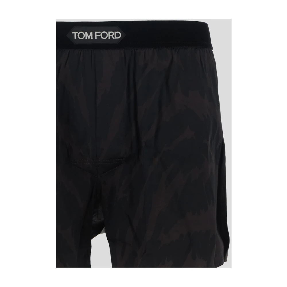 Tom Ford Zijden Boxershorts Red Heren