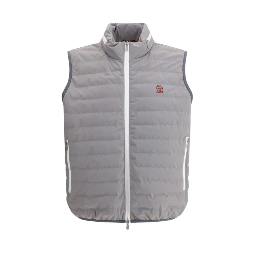 Jackets > Vests - - Brunello Cucinelli - Modalova