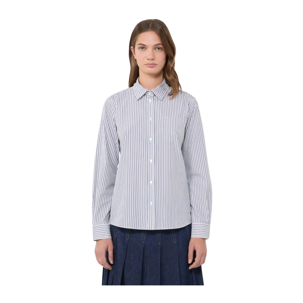 Weekend Max Mara Damen Blau Blusen & Hemden, Xlgröße: