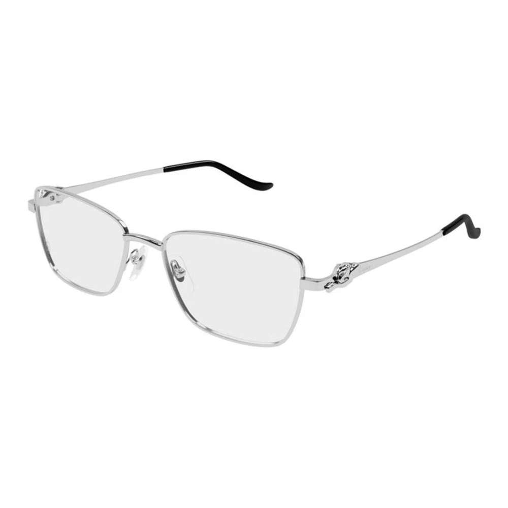 Cartier Women's Gray Glasses, 55 Mm, Optical Frame