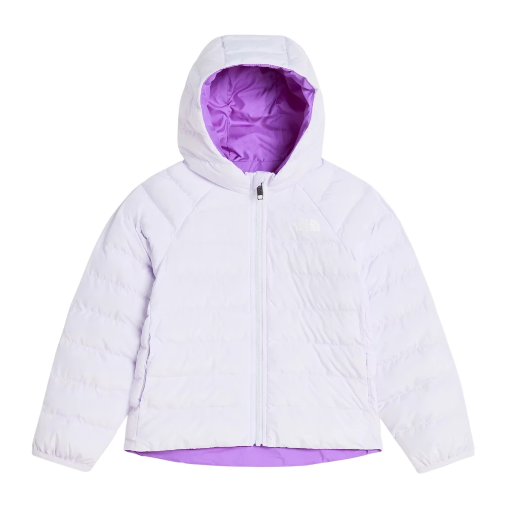 The North Face Men's Black Kids Reversible Perrito Hooded Puffer Jacket - Image 4