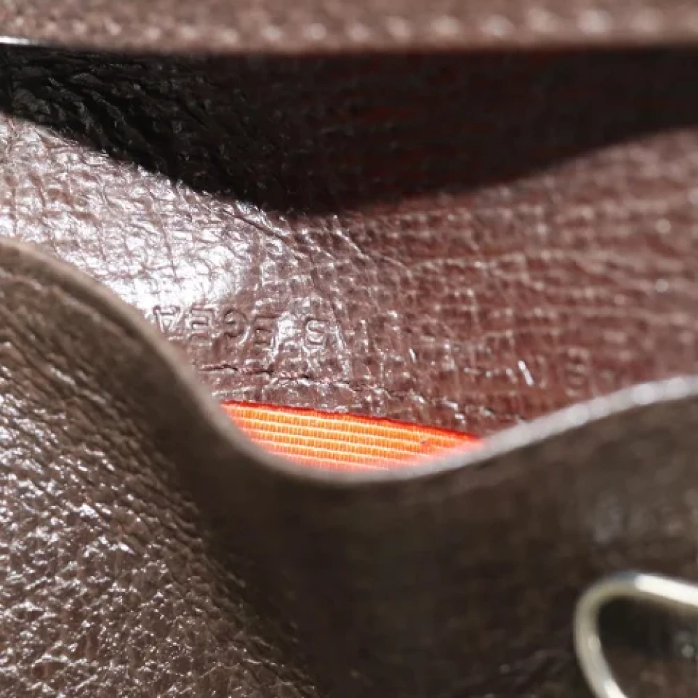 Bvlgari Vintage Pre-owned Canvas wallets Brown Dames