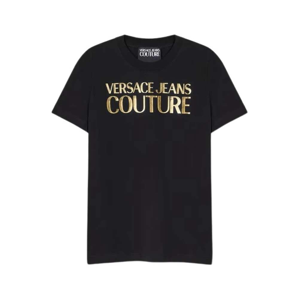 Versace Jeans Couture Zwart Goud Logo Branding Mode Black Heren