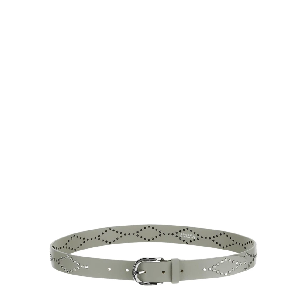 Isabel marant Leren Liliana Riem Beige Dames