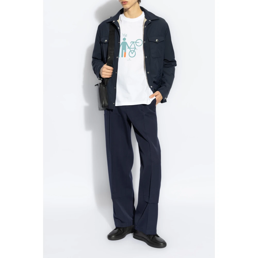 PS By Paul Smith T-shirt met print White Heren
