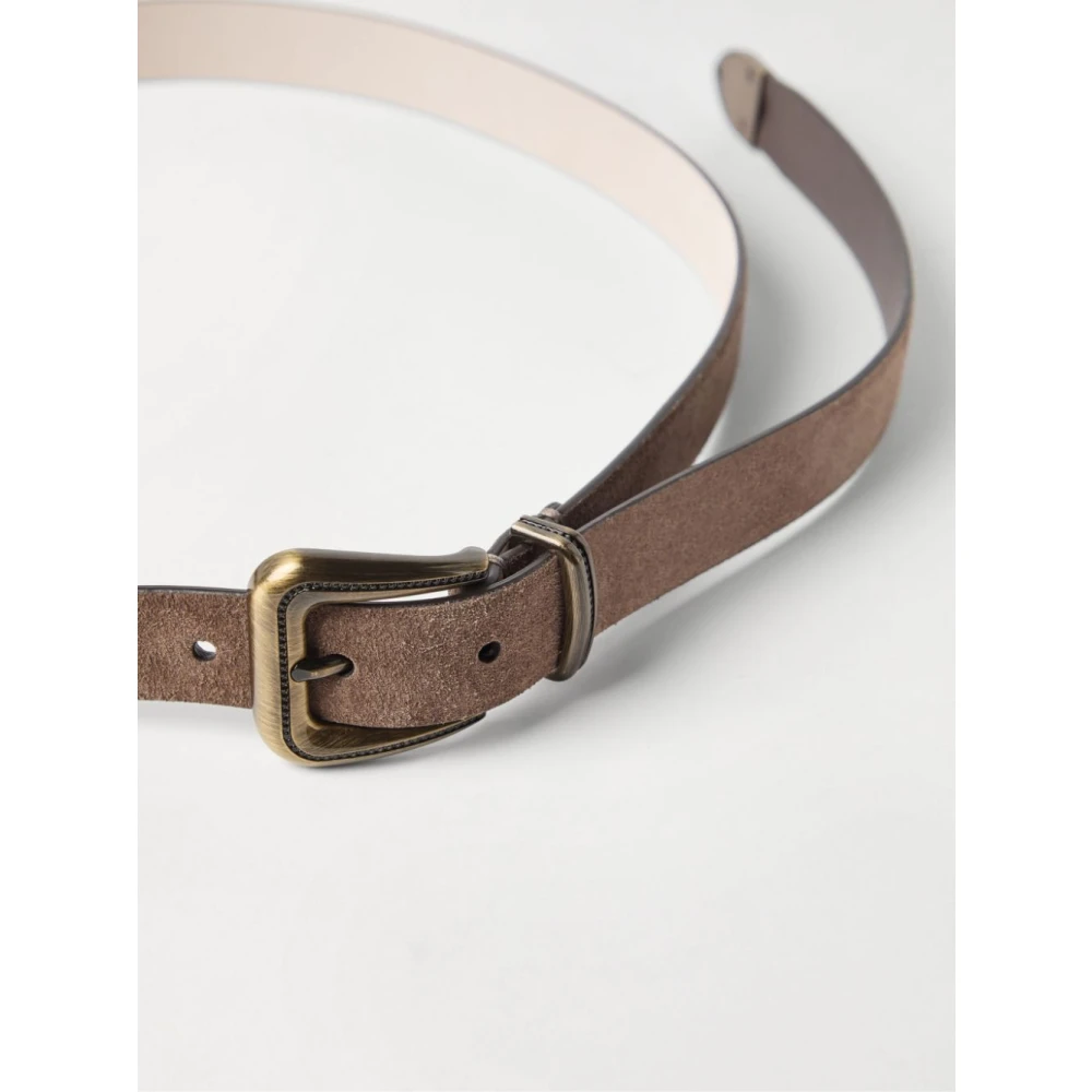 BRUNELLO CUCINELLI Stijlvolle Riemencollectie Brown Dames