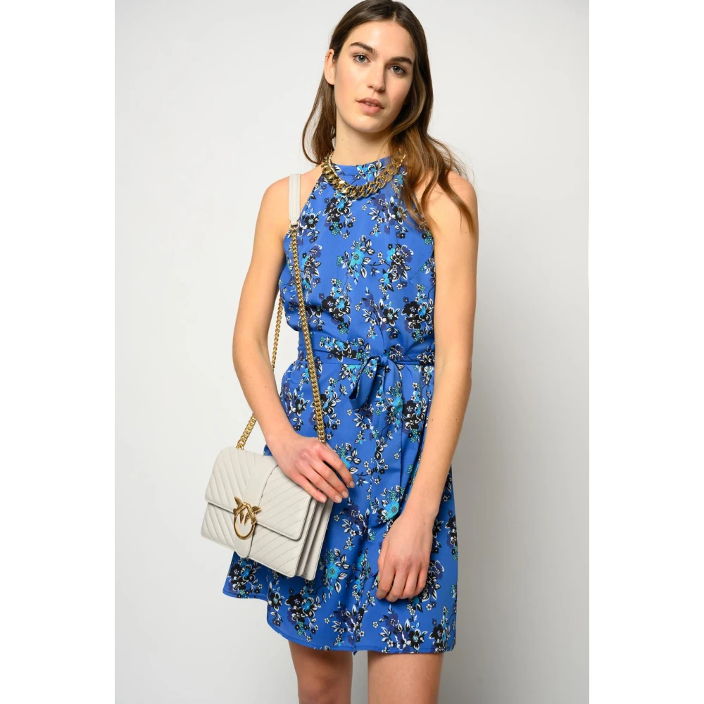 pinko Georgette Jurk Multicolor Dames