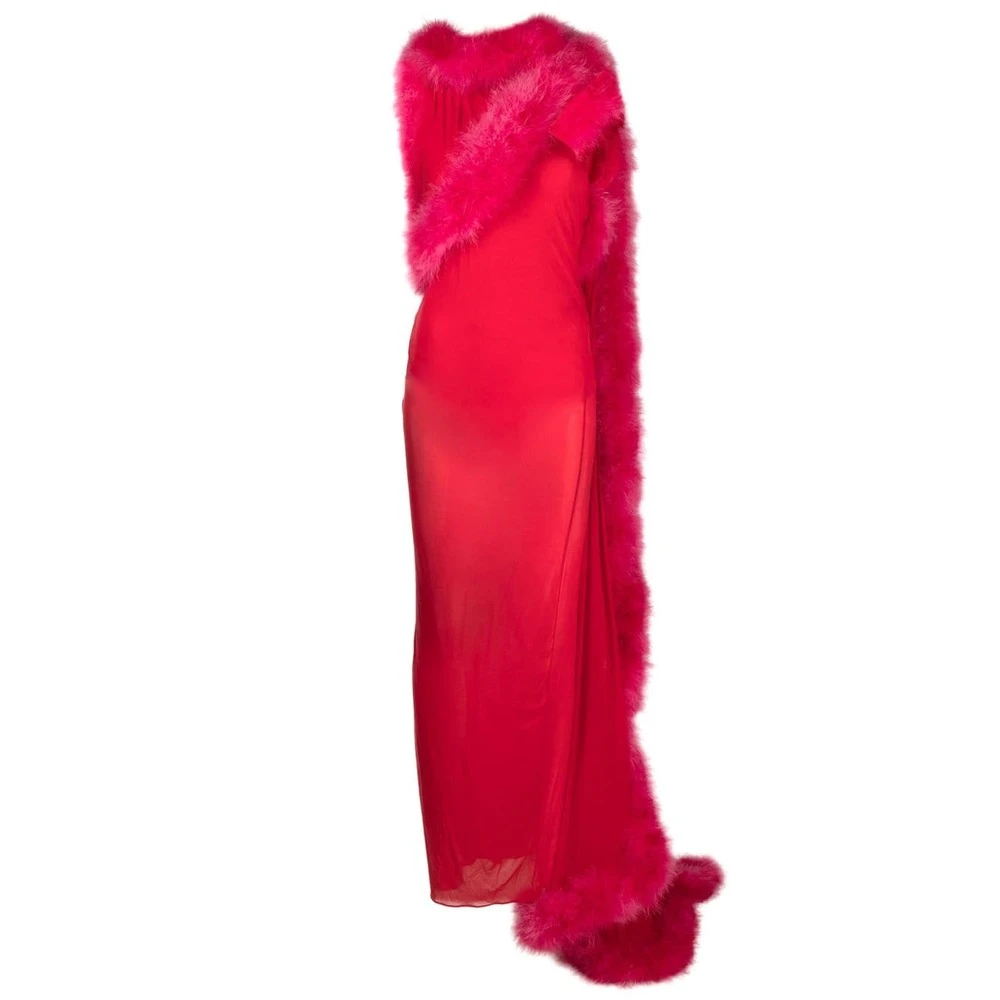 The Attico Maxi Dresses Red Dames