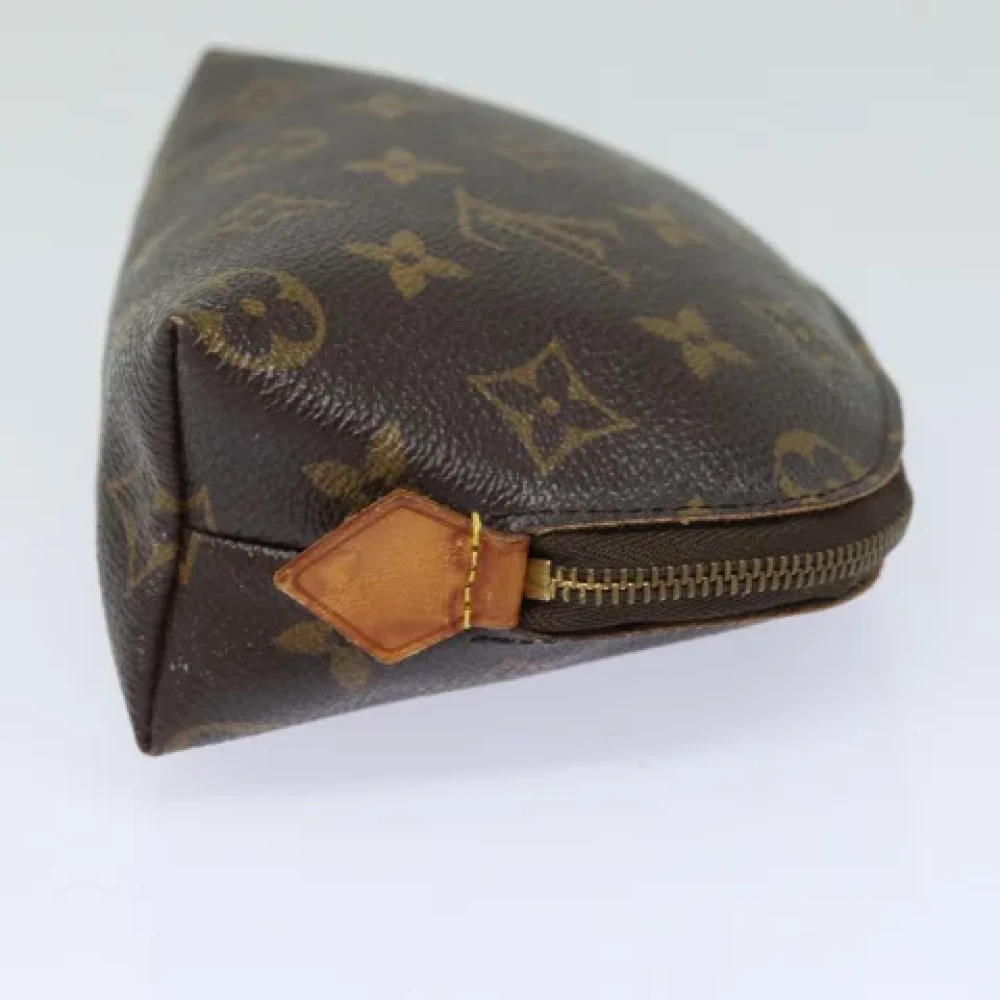 Louis Vuitton Vintage Pre-owned Canvas pouches Brown Dames