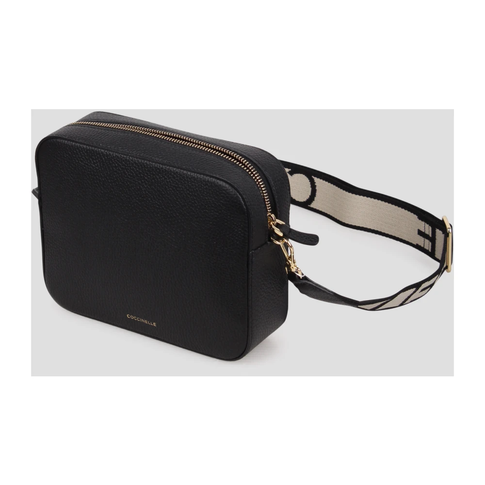 Coccinelle Stijlvolle Tebe Schoudertas Black Dames
