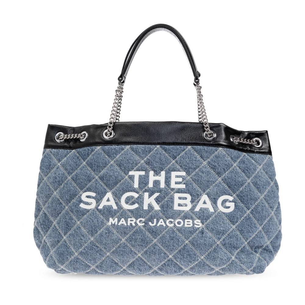 Marc Jacobs Women's Blue Shoulder Bag "The Sack Bag Large"