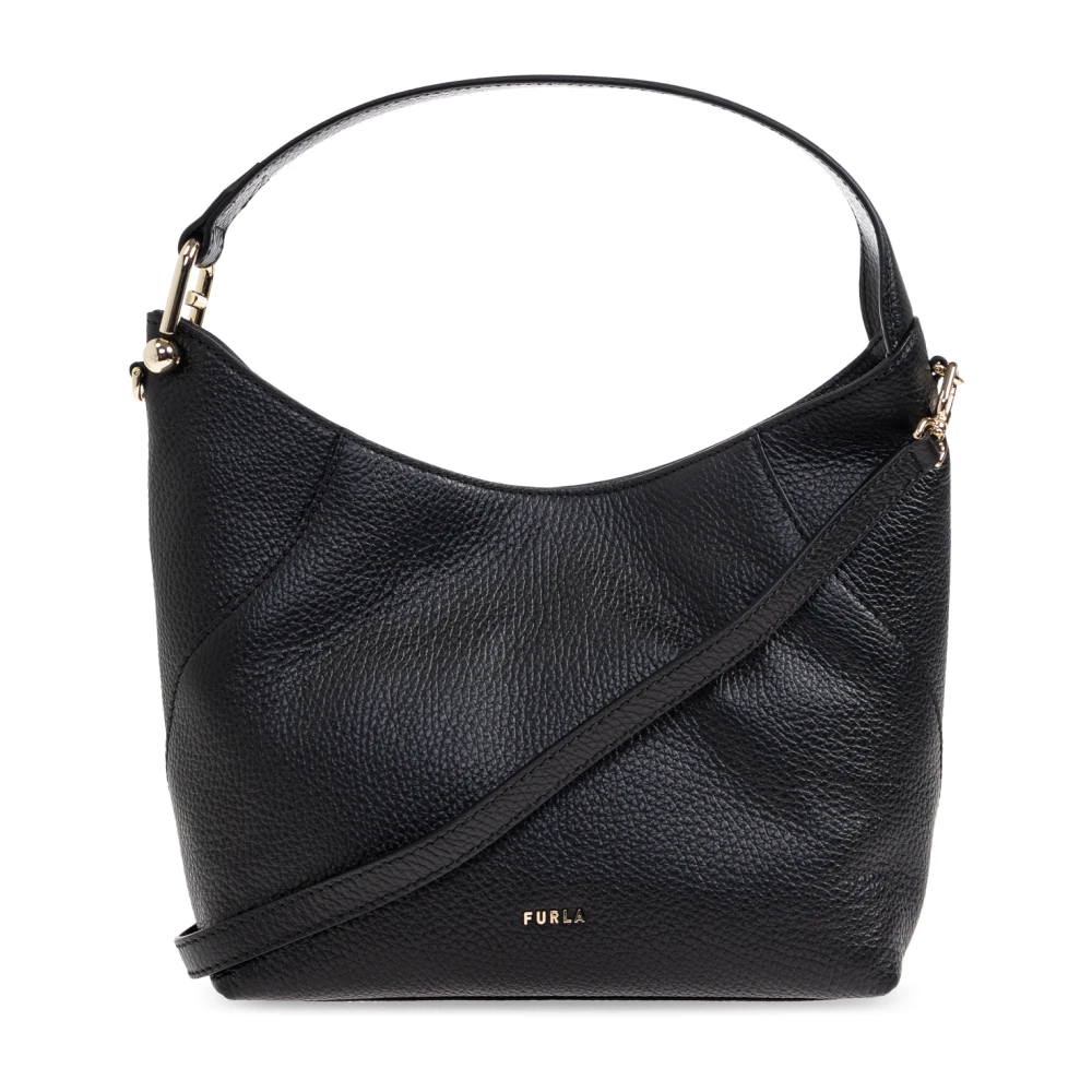 Furla Donna Nero - Lara Small Hobo Handbag - Bags - One Size