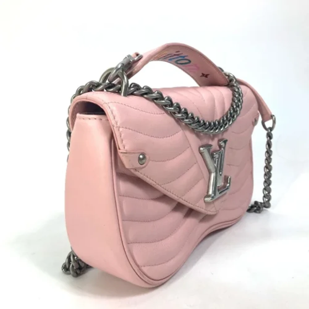 Louis Vuitton Vintage Pre-owned Leather handbags Pink Dames