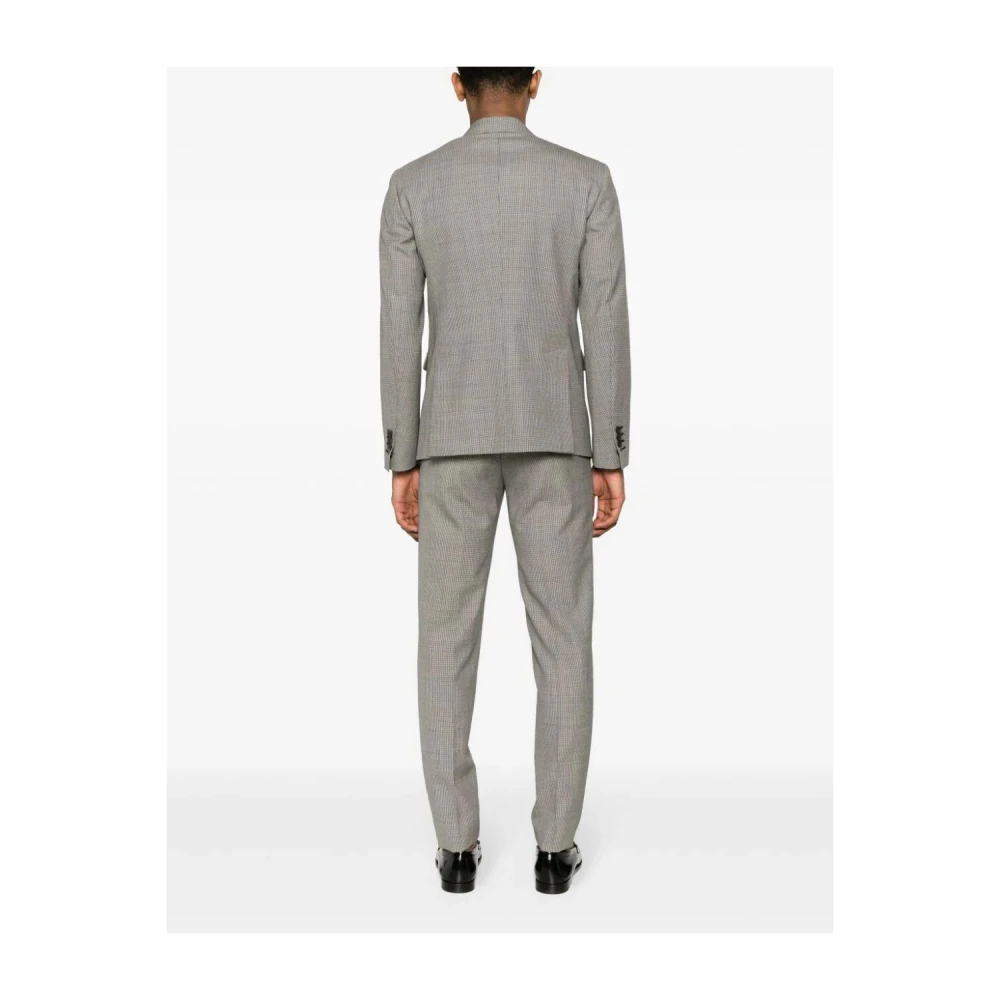 Dsquared2 Grijze London Suit Gray Heren