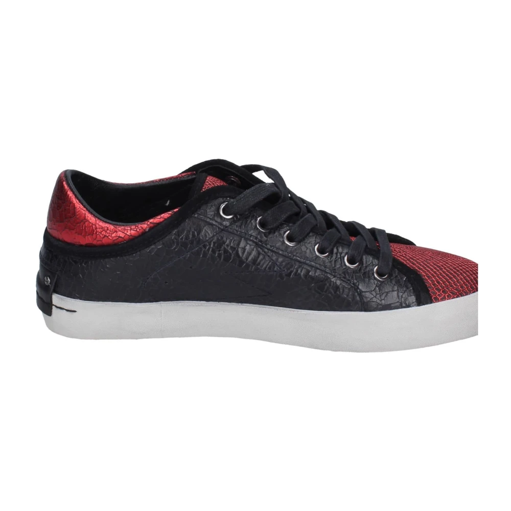 Crime London Läder Sneakers för Kvinnor Black, Dam