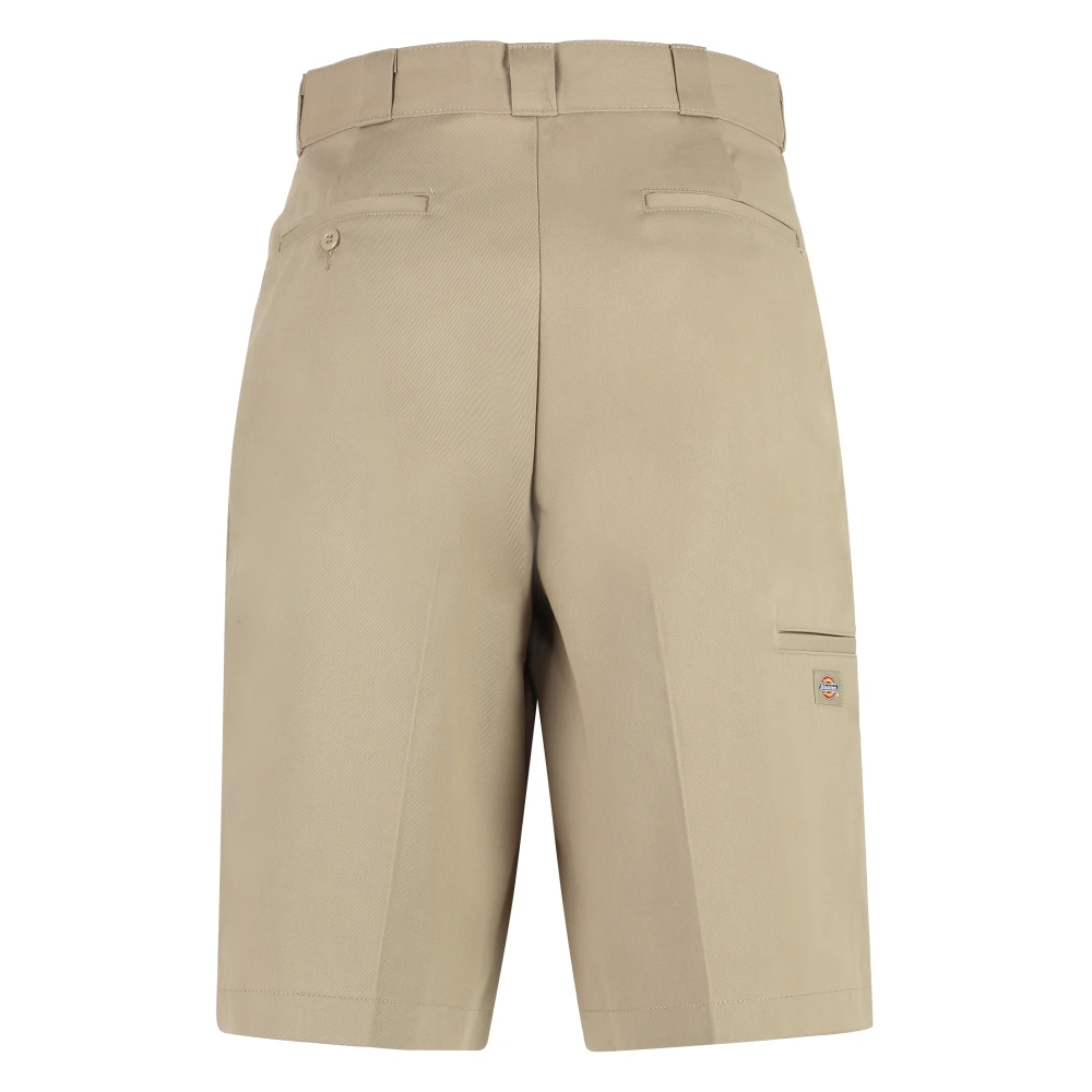 Dickies Wijde Katoenmix Shorts Brown Heren