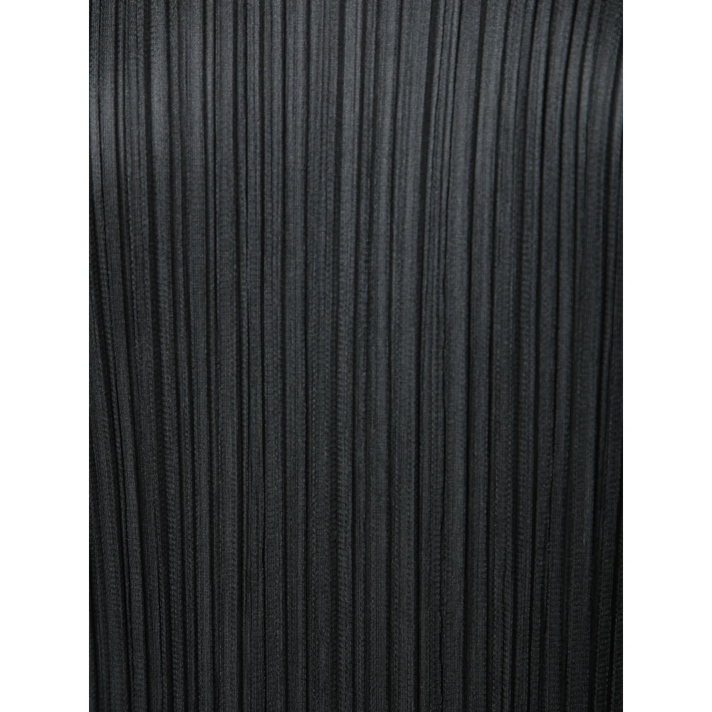 Issey Miyake Zwarte Jurk voor Vrouwen Aw24 Black Dames