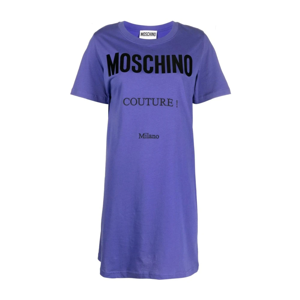 Moschino Women's Blue Dress - Short Dresses - S - Dresses