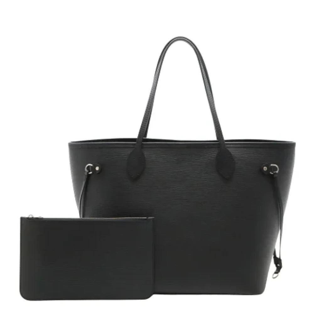 Louis Vuitton Vintage Pre-owned Leather shoulder-bags Black Dames