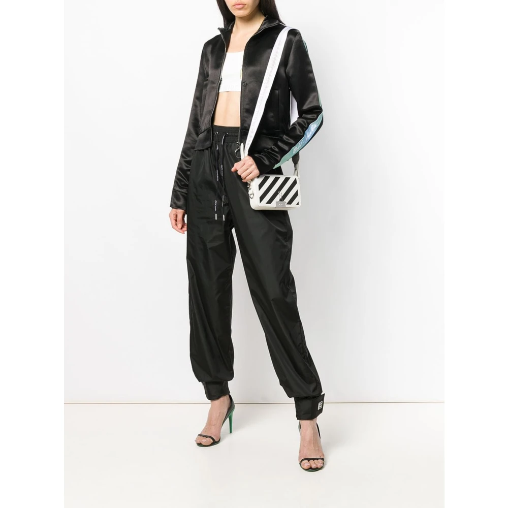 Off White Zwarte Trainingspak voor Mannen en Vrouwen Black Dames