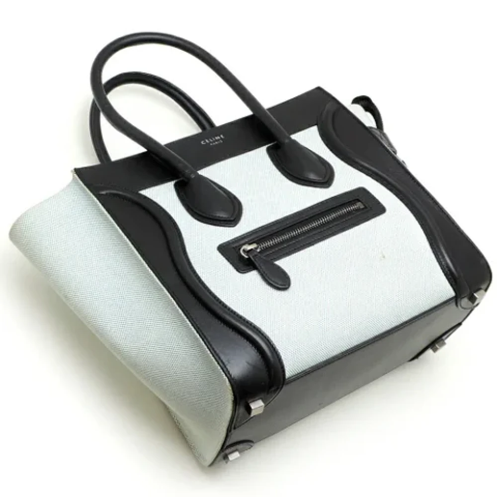 Celine Vintage Pre-owned Canvas celine-bags Black Dames