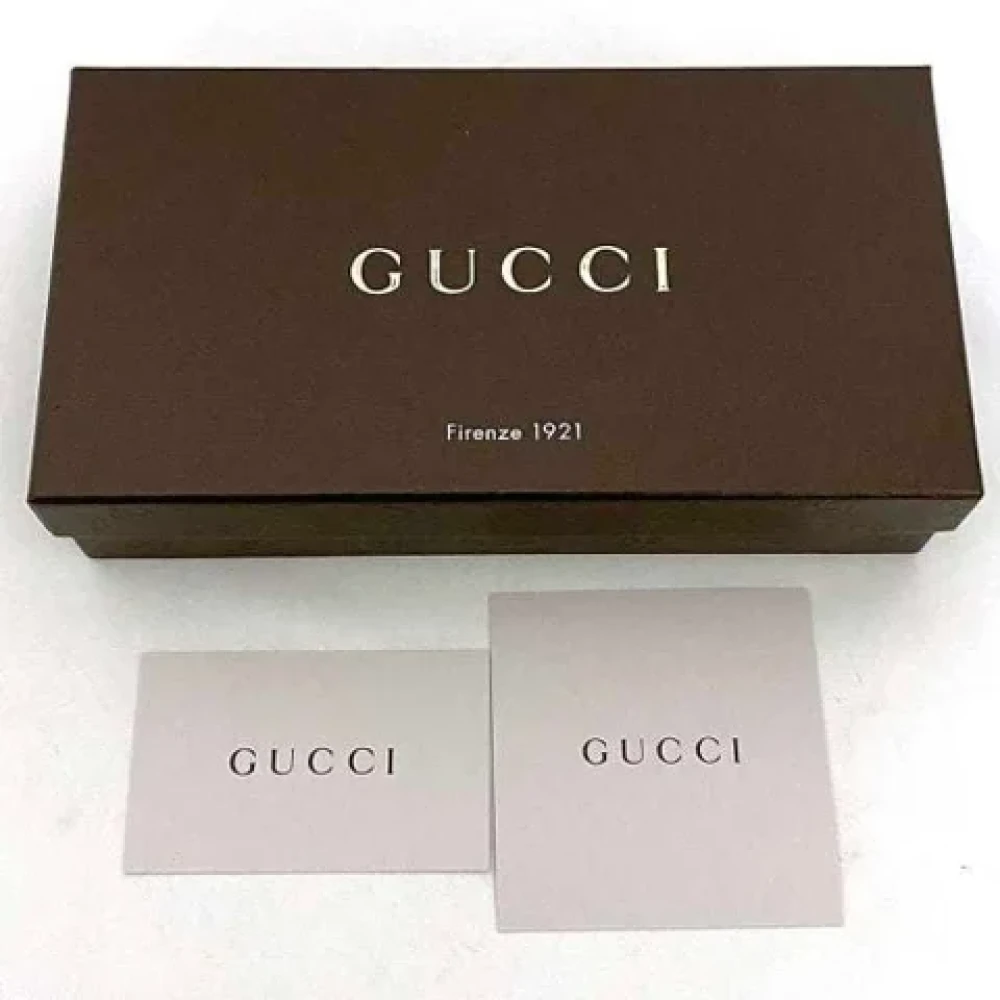 Gucci Vintage Pre-owned Leather wallets Pink Dames