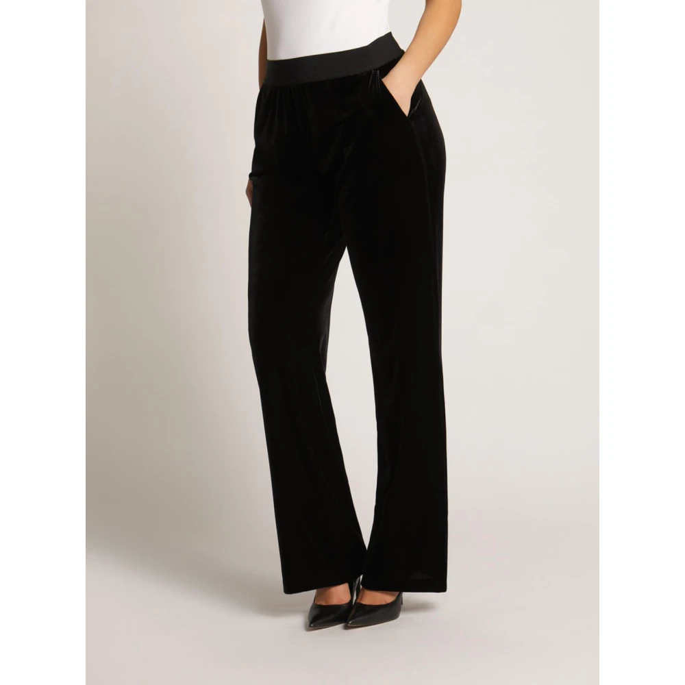 Elena Mirò Stijlvolle Broek Black Dames