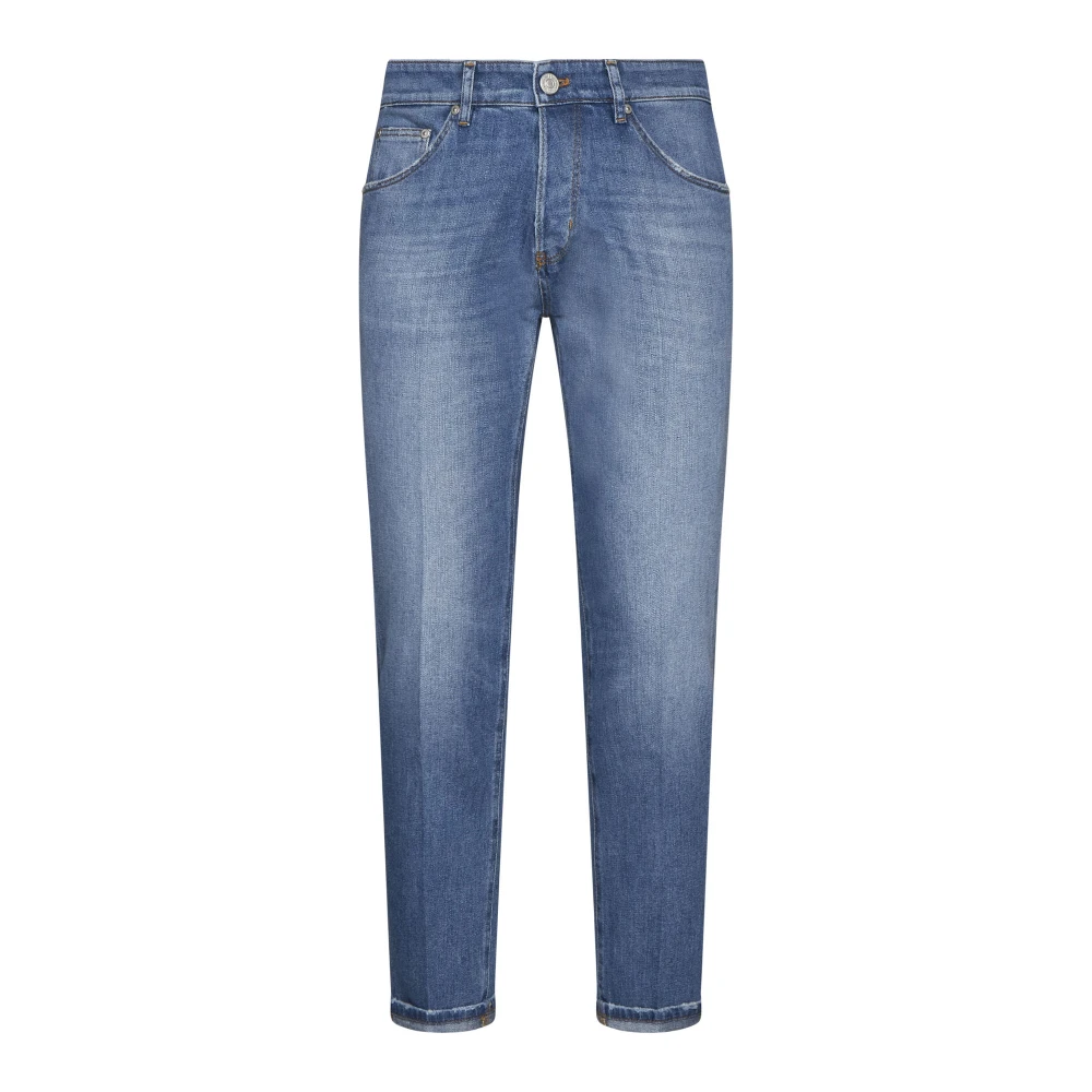 PT Torino Blauwe Denim Jeans met Distressed Effect Blue Heren