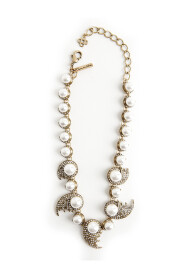 Oscar de la Renta Gold Peilled Collace