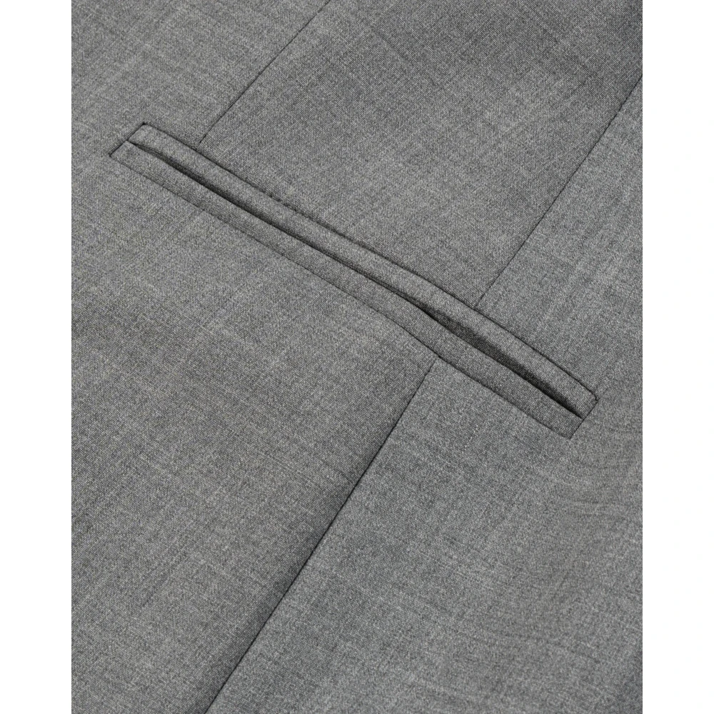 Hebe Studio Androgyn Grey Cady Blazer Gray Dames