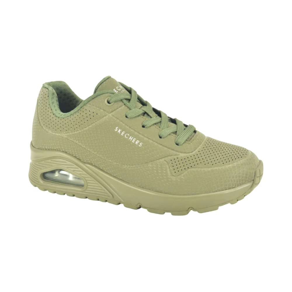Skechers Kakki Print Runner N. airZ. Dames Schoenen Bruin