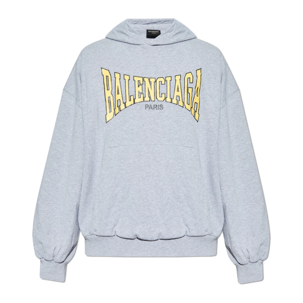 Balenciaga Hoodie Gray Heren