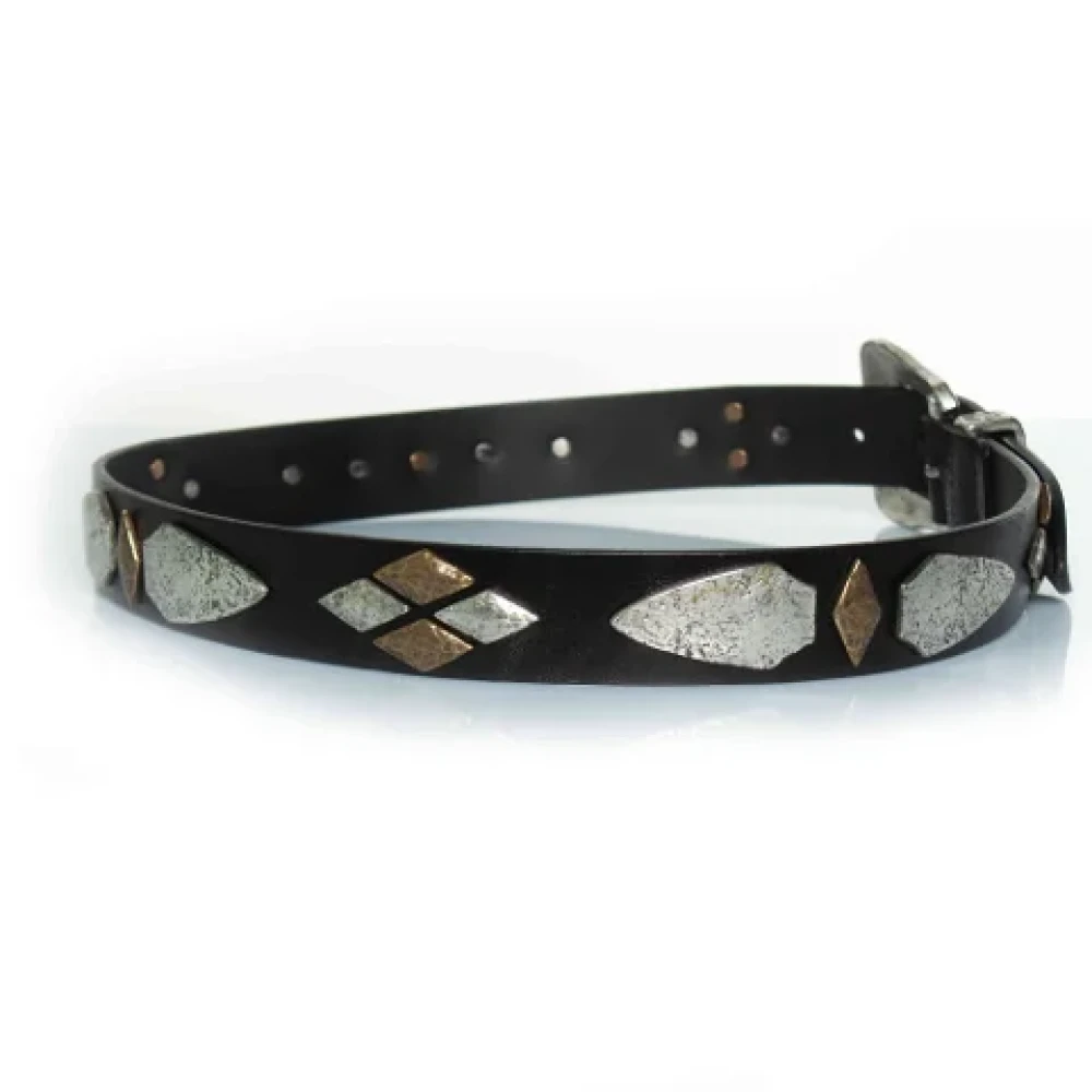 Isabel Marant Pre-owned Leather belts Black Dames
