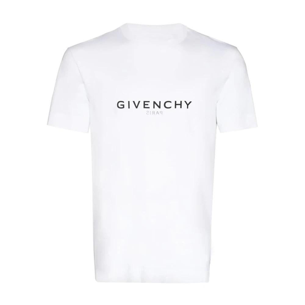 Givenchy Herr Vit Toppar S, Bomull, Archetype T-Shirt