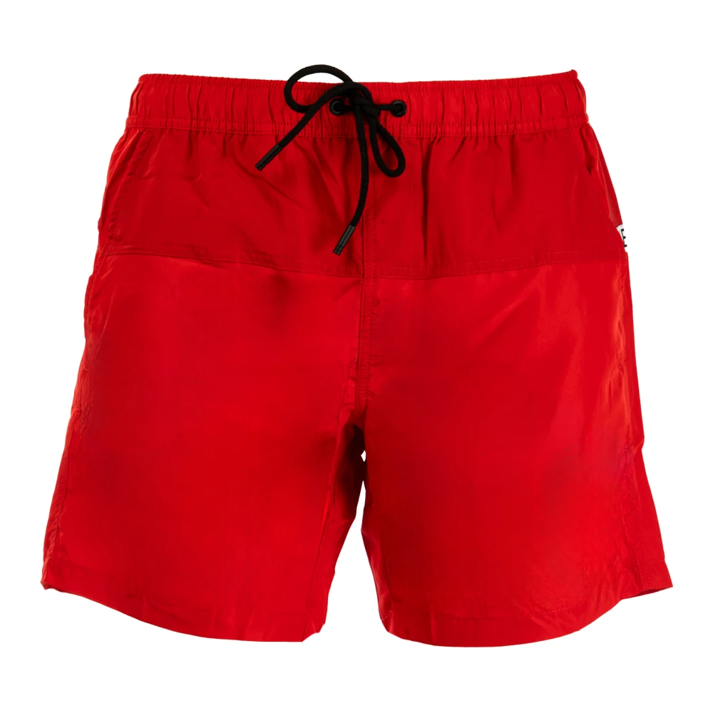 Bikkembergs Heren Zwembroek Basic Stijl Red Heren