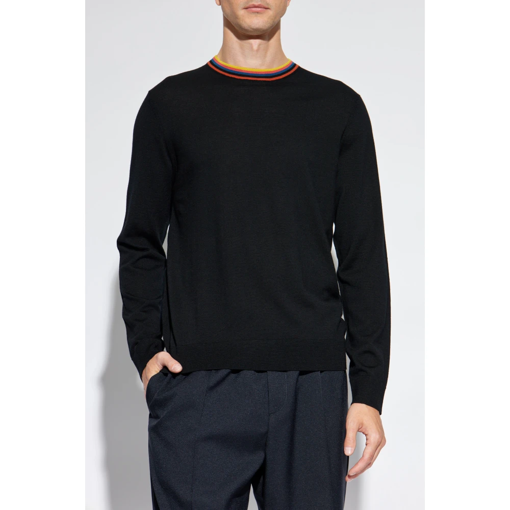 Paul Smith Wollen trui Black Heren