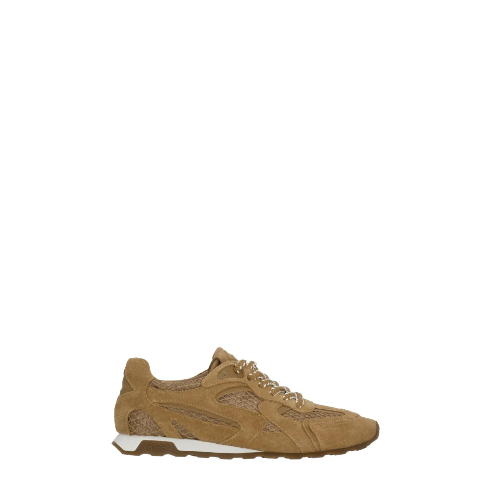 Ash Brown Leather Trainers - Female - Sneakers - 3 Uk - Shoes