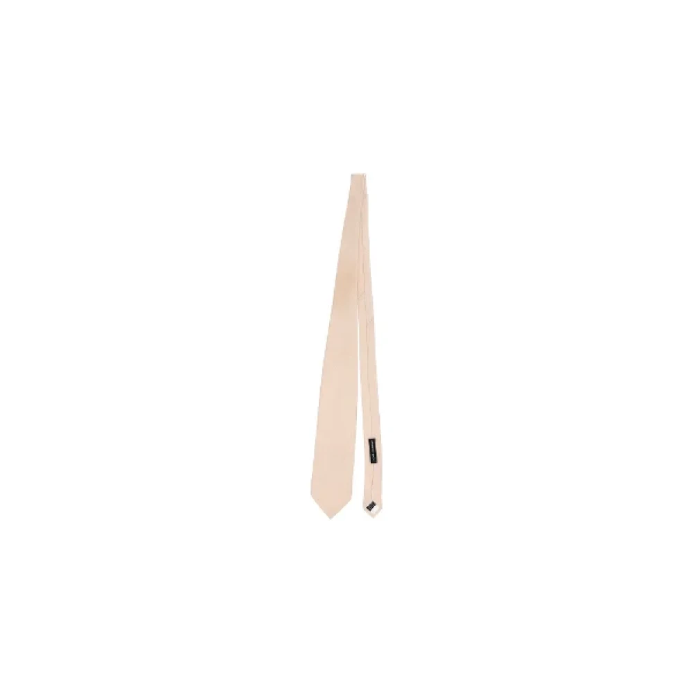 Dolce & Gabbana Pre-owned Silk home-office Beige Heren