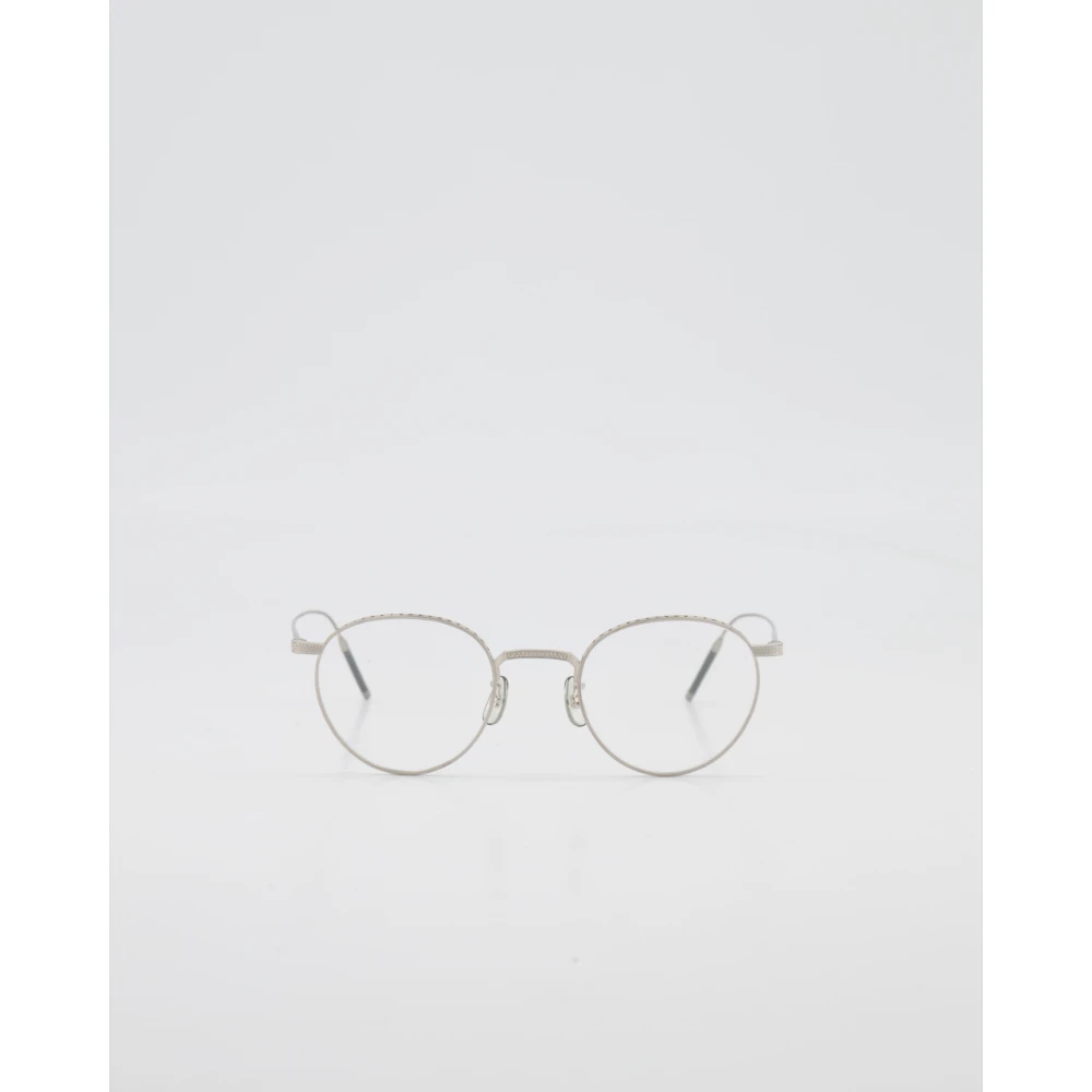 Oliver Peoples Geborsteld Zilver Stijlvolle Bril Gray Unisex