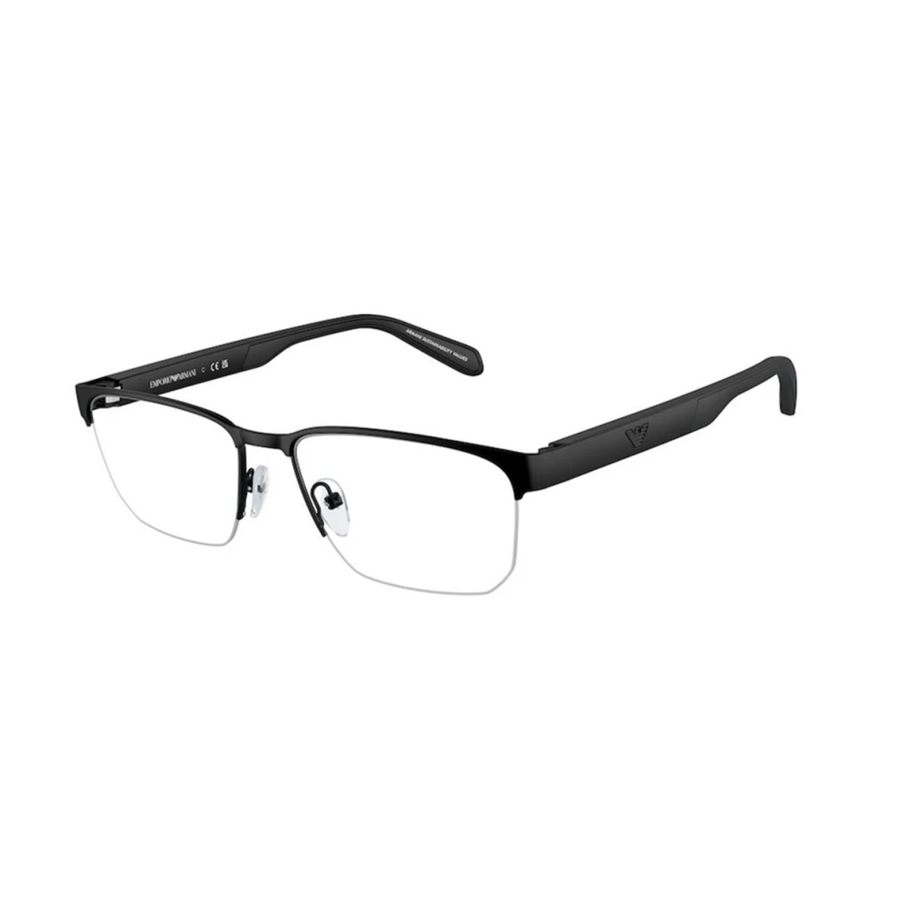 Emporio Armani Zwarte Frame Zonnebril Black Unisex