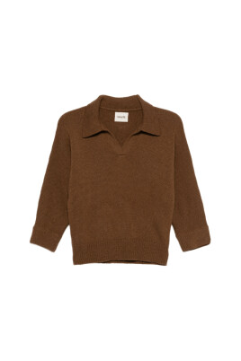 pull-polo-marron-col-en-v