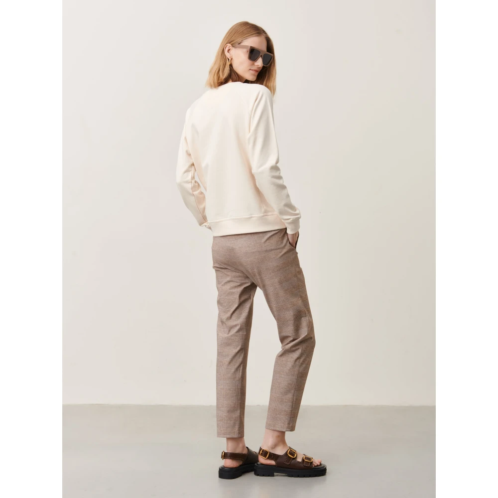 Jane Lushka Straight Trousers Beige Dames