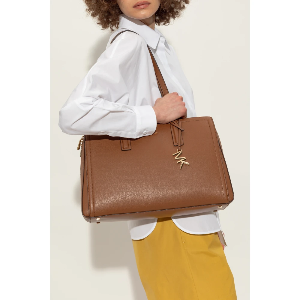 Michael Kors Tas Laila Brown Dames