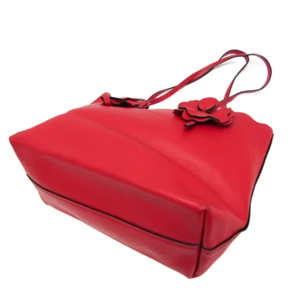 Miu Pre-owned Leather shoulder-bags Red Dames