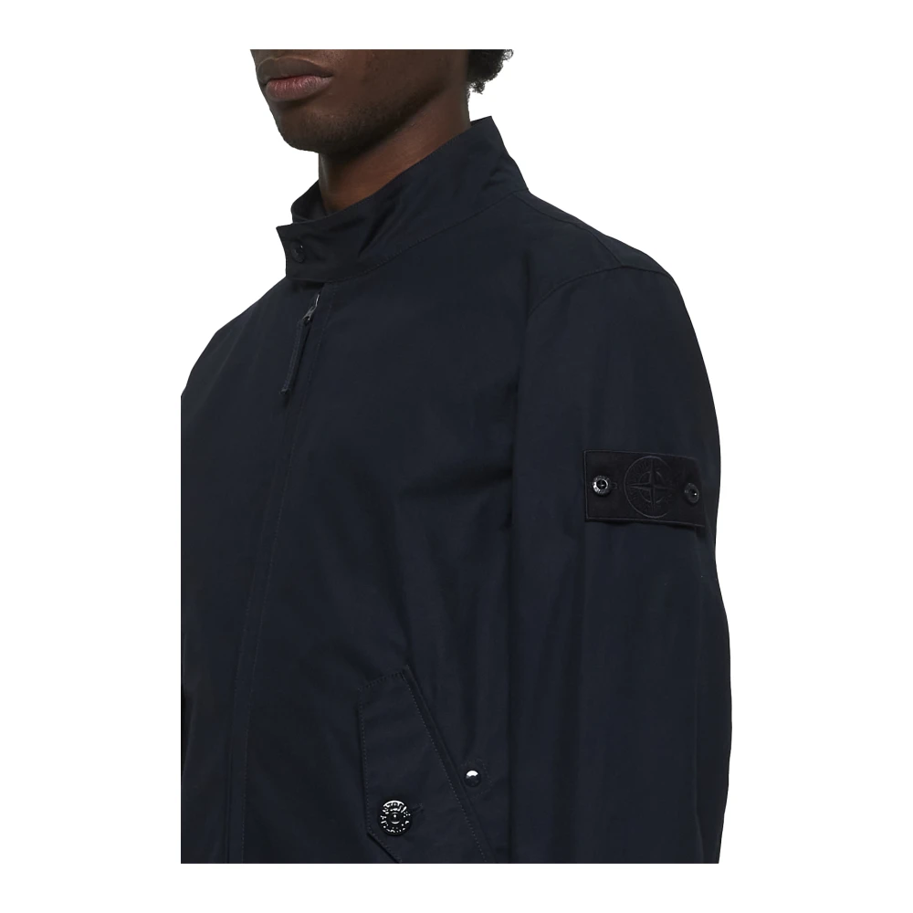 Stone Island Blauwe Winterjassen Blue Heren