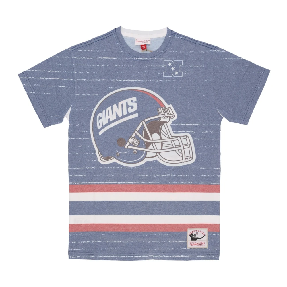Mitchell & Ness NY Giants Logo Tee Celebration Multicolor Heren